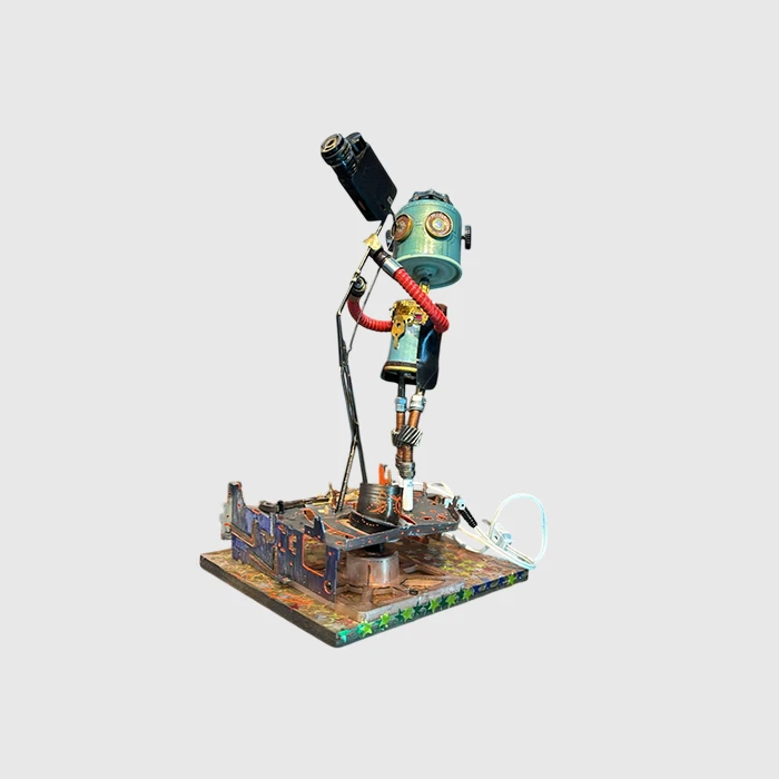 Robot Camarógrafo de Metal – 45 cm