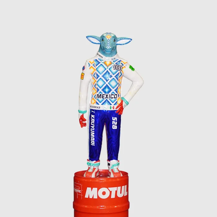 Escultura Wow Huichol by Pepón